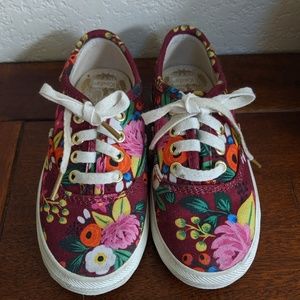 Keds toddler Rifle Paper Co. Size 8